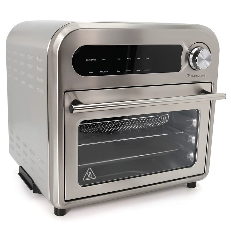 Elite Stainless Steel Electric Air Fryer Oven, 10.5 qt