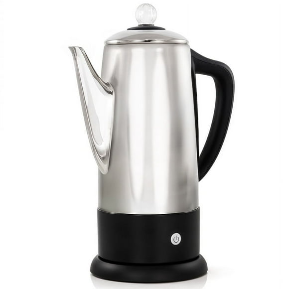 Elite Cuisine EC184 Stainless Steel 12 Cup Percolator
