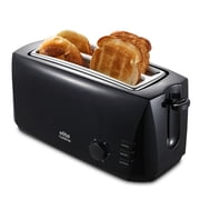 Elite Cuisine ECT2958 4 Slice Long Slot Cool Touch Toaster
