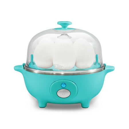 Elite Gourmet - 7-Egg Automatic Egg Cooker - Teal