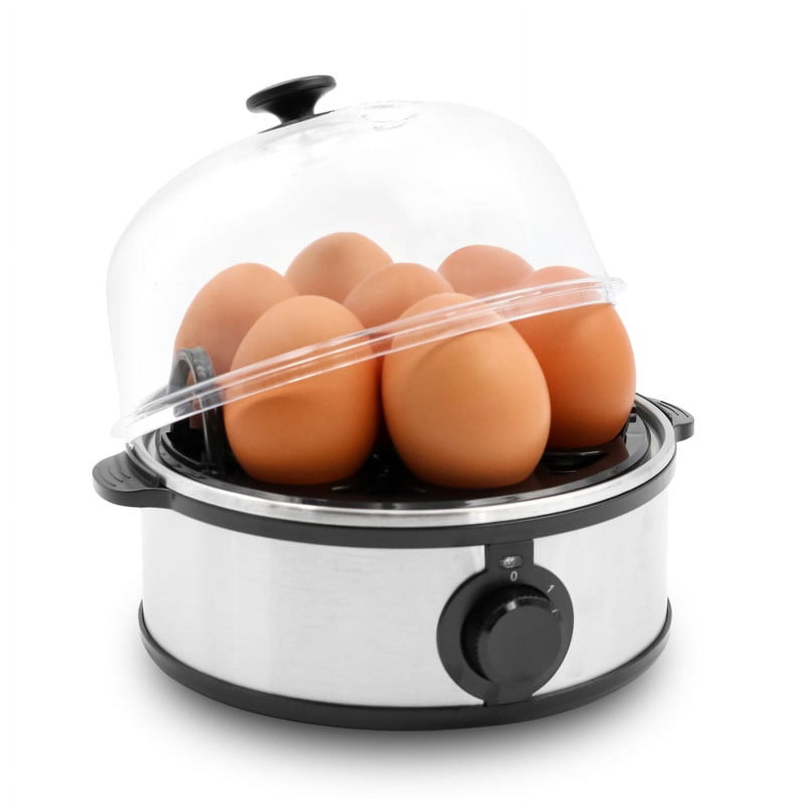 Elite Cuisine EGC865 Stainless Steel Automatic Egg Cooker