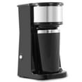 thumbnail image 1 of Elite Cuisine EHC150 Personal Coffee Maker with Stainless Travel Mug, Black, 1 of 3