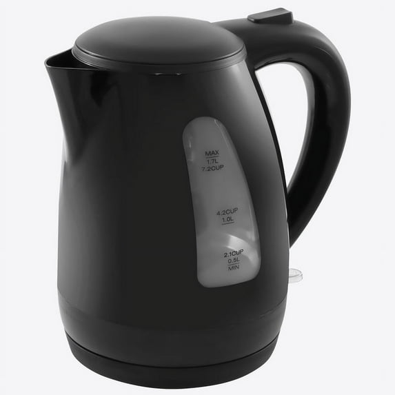 Elite Cuisine EKT0859 1.7L Electric Water Kettle, Black