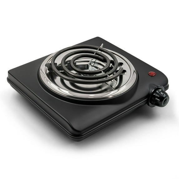 Elite Cuisine ESB050 Single Coiled Electric Burner Hot Plate