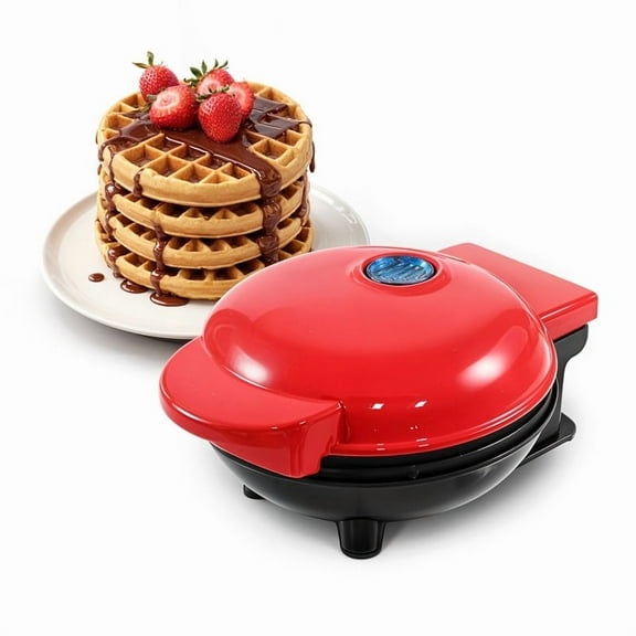 Elite Cuisine EWM155 Mini Waffle Snack Maker