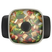 Elite Cuisine Electric Skillets with Tempered Glass Vented Lid