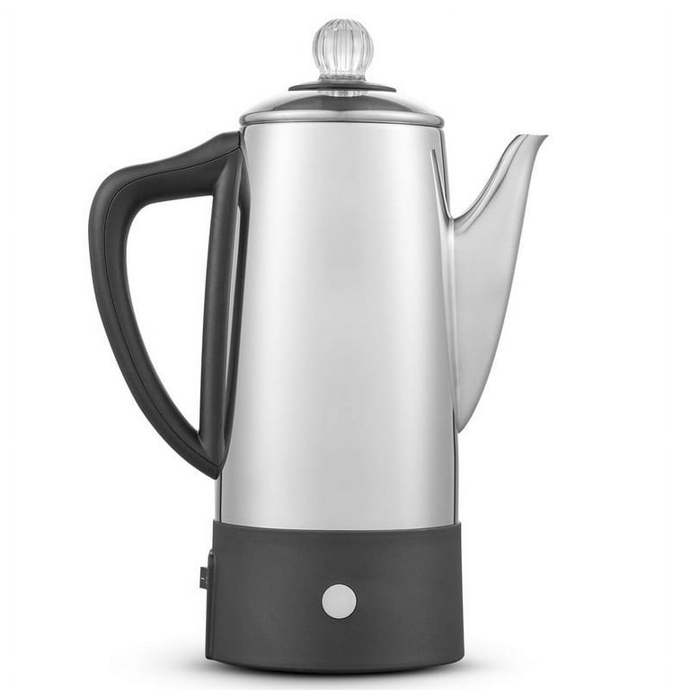 Elite Cuisine Stainless Steel 6-Cup Coffee Percolators