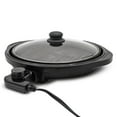 thumbnail image 1 of Elite CuisineEMG0151  11-inch Electric Indoor Grill with Tempered Glass Lid, 1 of 5