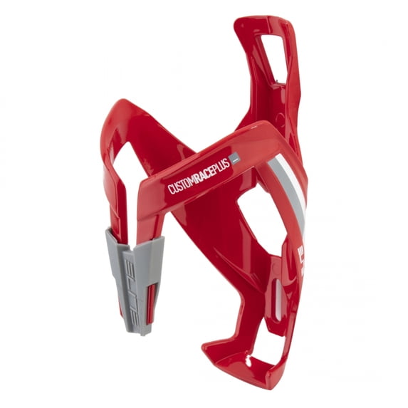 ELITE BOTTLE CAGE ELITE CUSTOM RACE PLUS GLOSS RD/WH