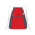 thumbnail image 1 of 'Elite'' Drawstring Pack - Red, 1 of 1