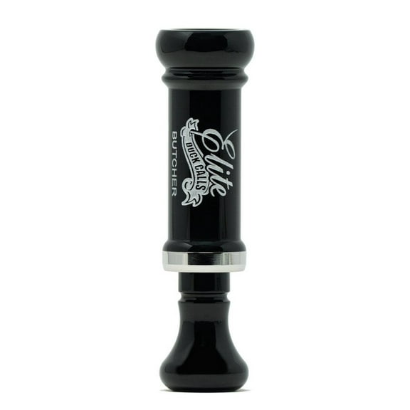 Elite Duck Calls Butcher - Acrylic - Single Reed - Black