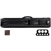 Elite ECNR35 BLACK 3Bx5S Billiards Pool Cue Stick Case w/ Shoulder Strap