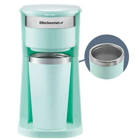 Elite EHC117M Mint Personal Single Serve Coffee Maker