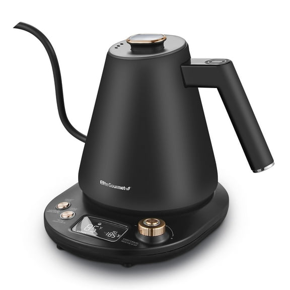 Elite EKT3001 Matte Black 1l Electric Water Kettle