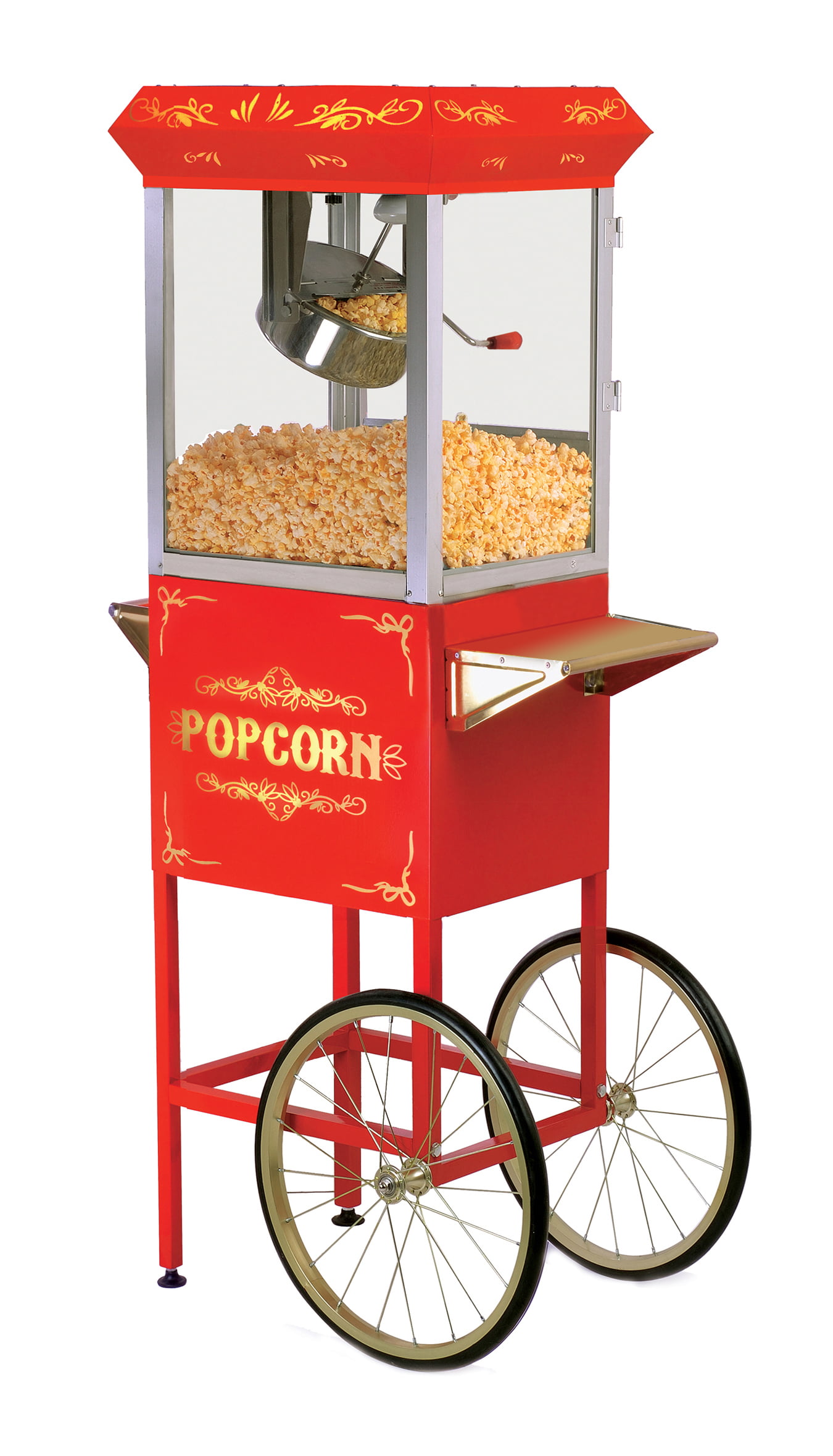 Best Buy: Elite 16-Cup Popcorn Trolley Red EPM-299