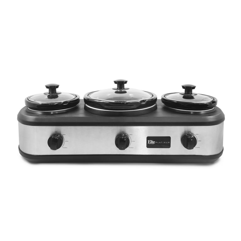 TRU Triple Slow Cooker Buffet Server