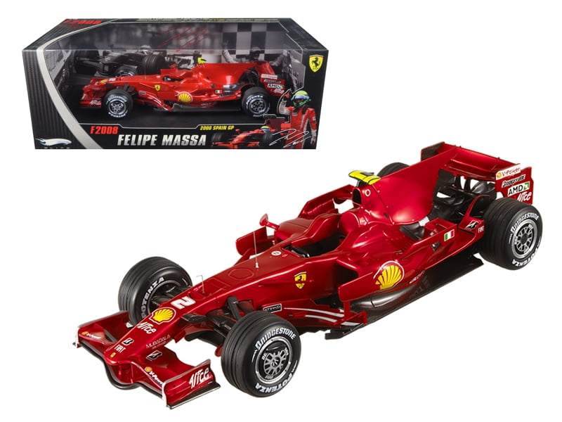 Elite Ferrari F2008 Spain GP Felipe Massa #2 1/18 - Walmart.com