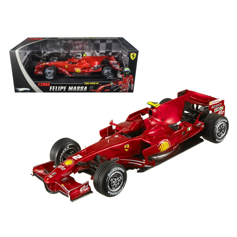 Hot Wheels F2008 1:18 ミニカー Yahoo!オークション - ホットウィール 1/18フェラーリF2008