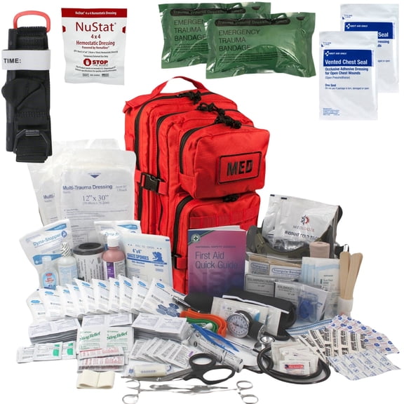 Elite First Aid - Tactical Trauma Kit with Advanced Bleeding Control