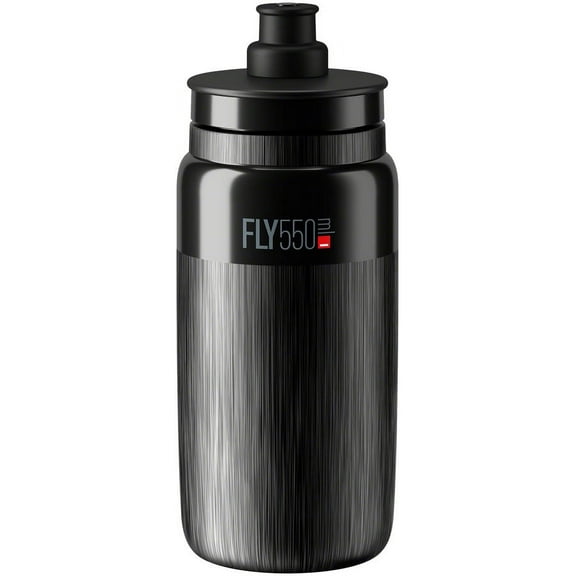Elite Fly Tex Water Bottle - 550ml, Black