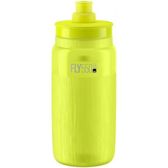 Elite Fly Tex Water Bottle - 550ml, Yellow Fluo