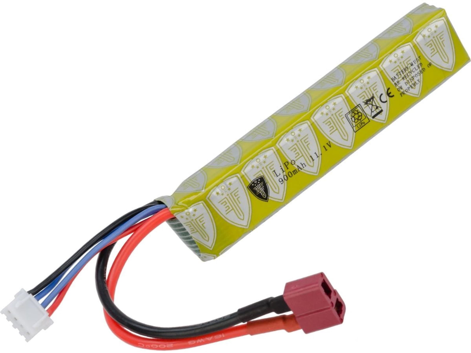 Elite Force 11.1v LiPo 900mAh 15C Brick Battery (Mini Tamiya)