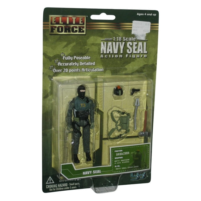 Elite Force Navy Seal Breacher (2002) Blue Box 118 Scale Figure