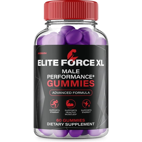 Elite Force XL Gummies  1 Pack - 60 Count