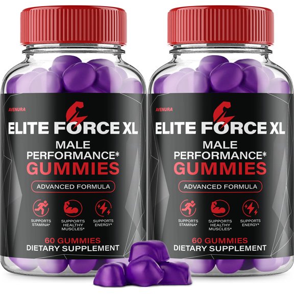 Elite Force XL Gummies 2 Pack - 120 Count