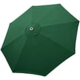 thumbnail image 1 of EliteShade Forest Green Replacement Canopy for Round 9FT Patio Umbrellas with 8 Ribs (Canopy Only), 1 of 5