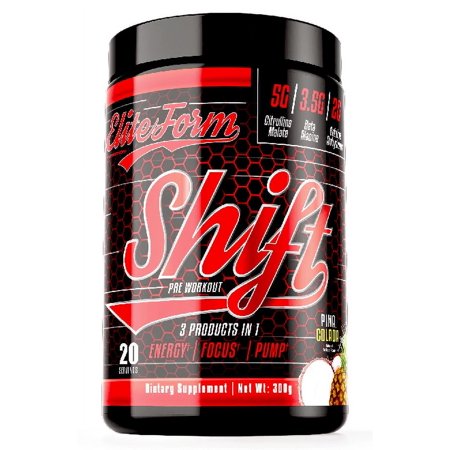 Elite Form: Shift, Preworkout Pina Colada