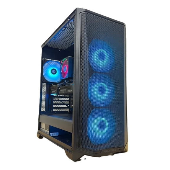 Elite Gaming PC G370A, Ryzen 7 5800XT, Radeon RX 9060XT 16GB, 32GB DDR4 RGB, 1TB SSD, Windows 11 Pro Gaming PC
