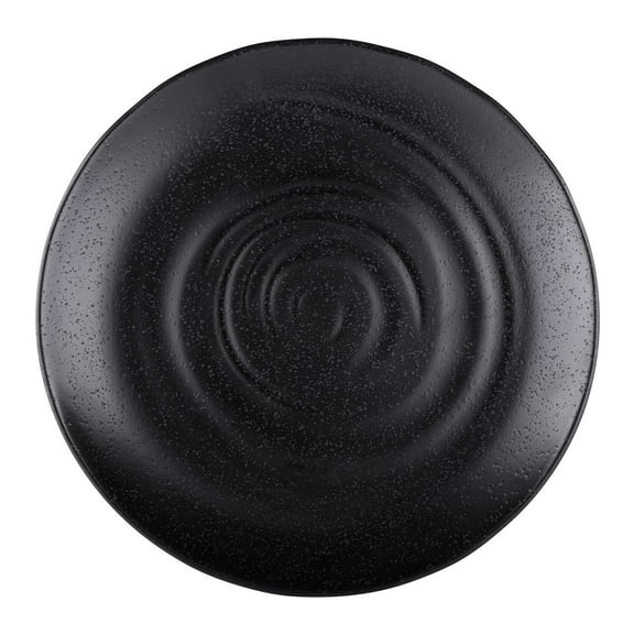 Elite Global Solutions JW7011-B Zen Black Coupe 11 Plate - 6 / CS"