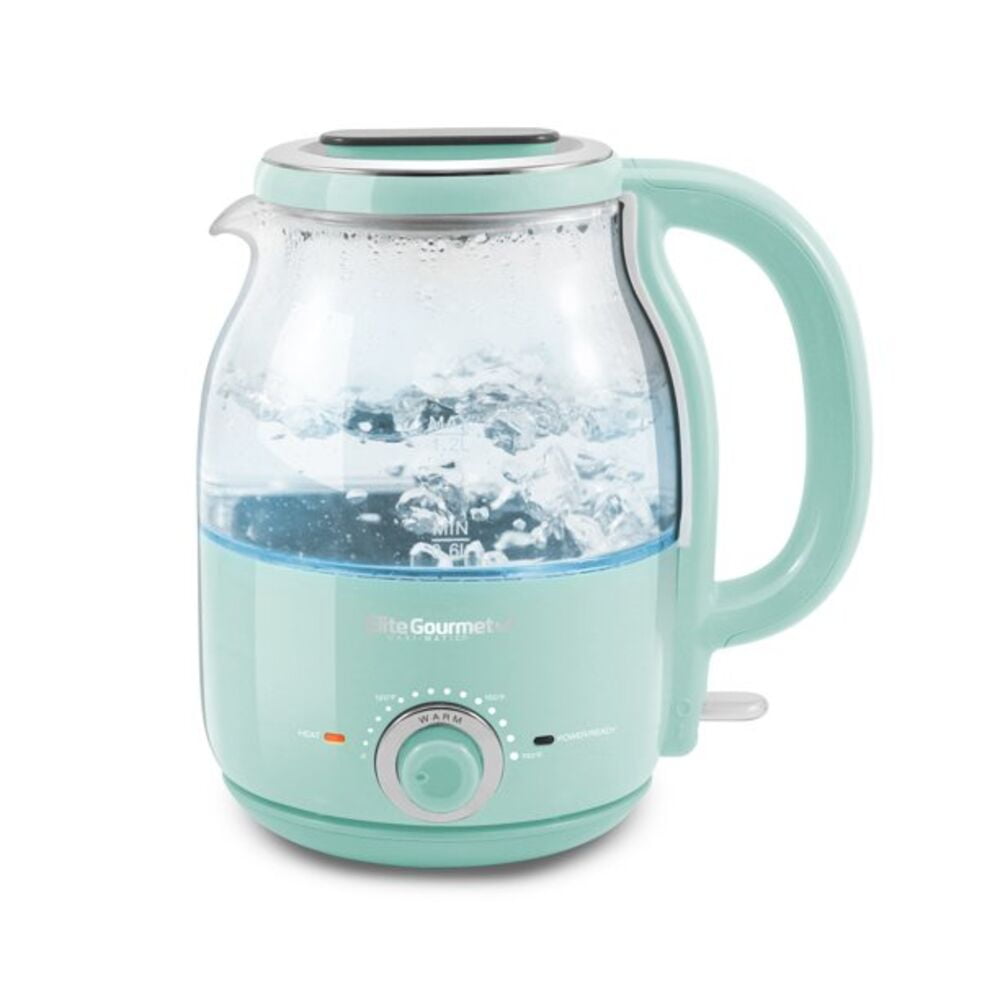 Bear Electric Kettle, 1.5L Rapid-boil Water Boiler, Stainless Steel 304  Inside, 1500W Tea Kettle with Auto Shut Off & Boil Dry Protection, Electric