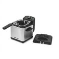 thumbnail image 1 of Elite Gourmet 1.6 quart Deep Fryer Stainless Steel, 1 of 7