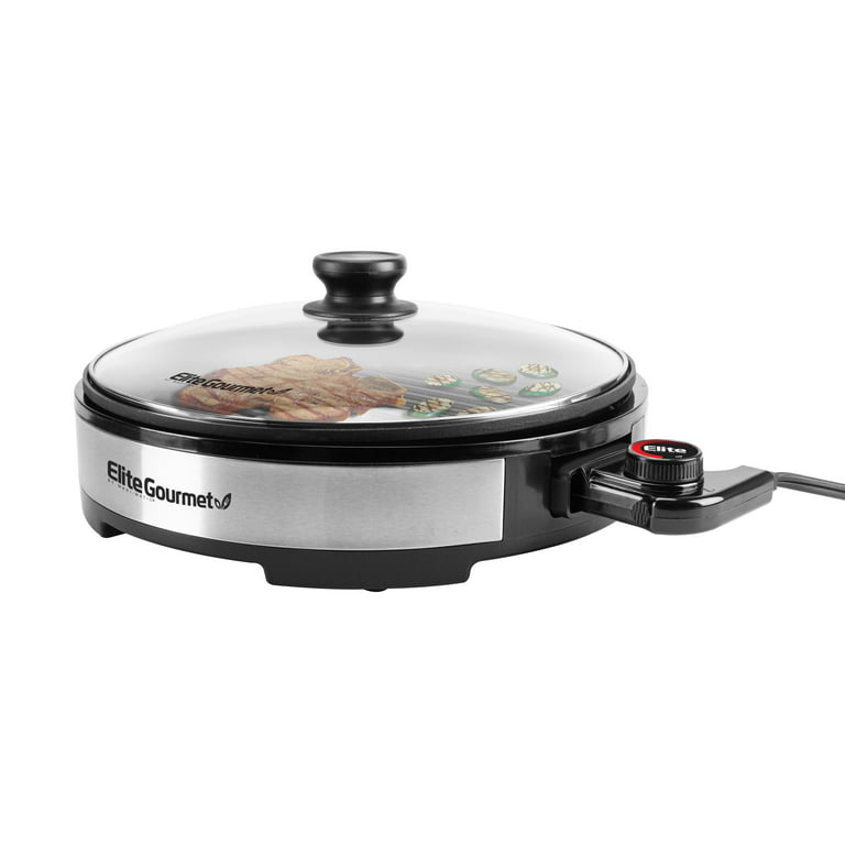 Elite Gourmet 13 Electric Smokeless Countertop Indoor Grill By Maxi Matic  New