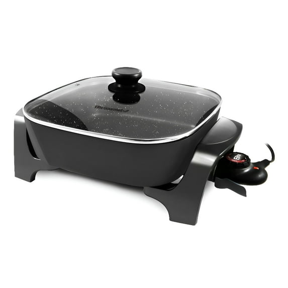 Elite Gourmet 12”x 12” Extra-deep Elcteric Skillet