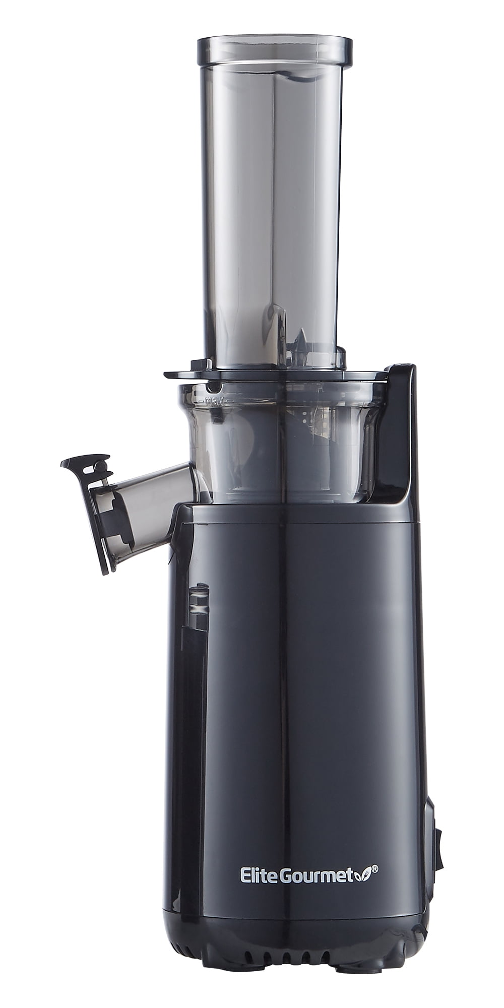 Elite Gourmet 150W 16 oz 1-Speed Masticating Juicer, Black (2