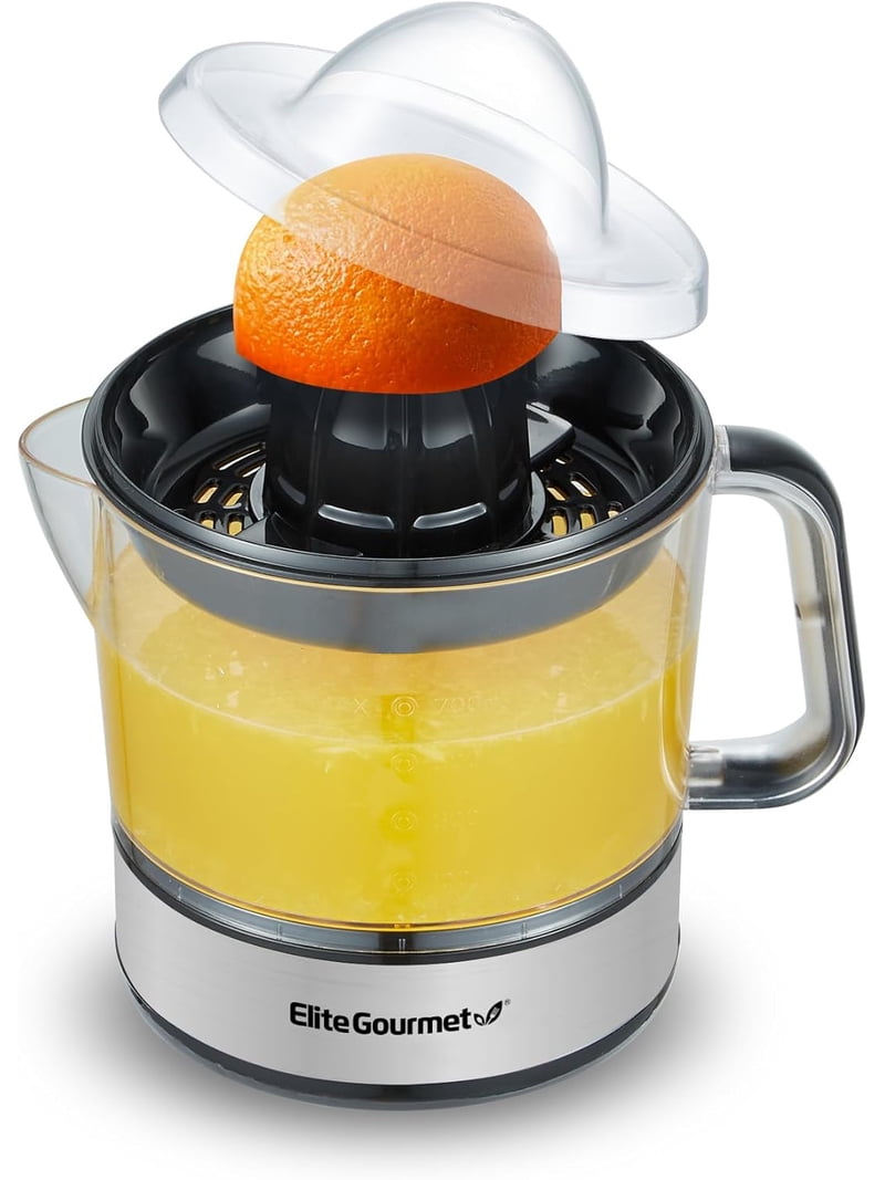 Elite Gourmet 24 oz Citrus Press Juicer, Black - Walmart.com