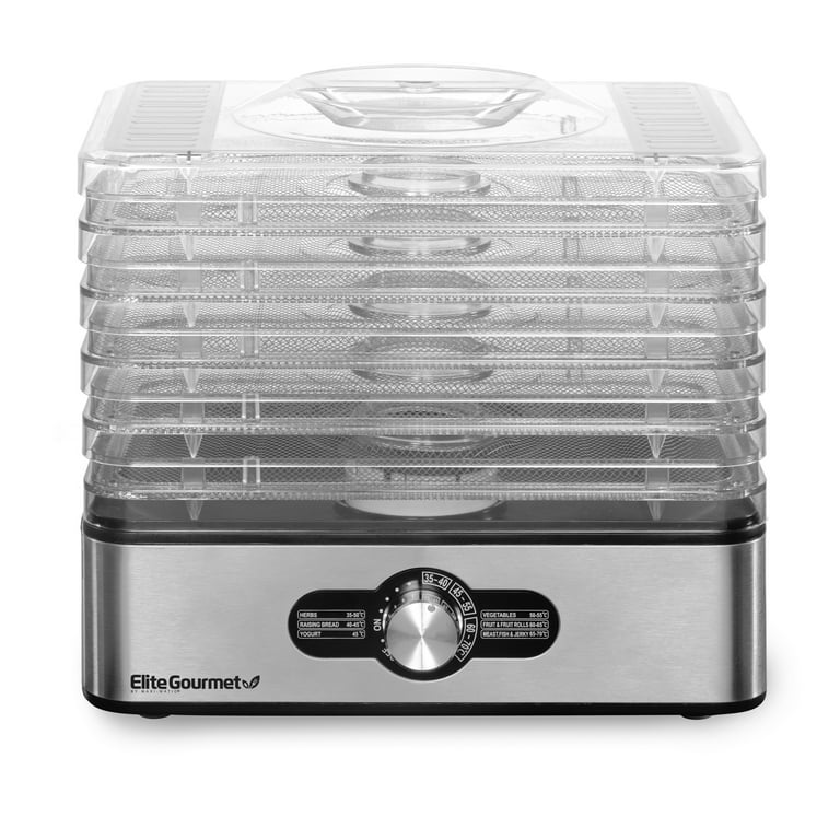 Food Dehydrator, Stainless Steel Trays Dehydrators for Food and
