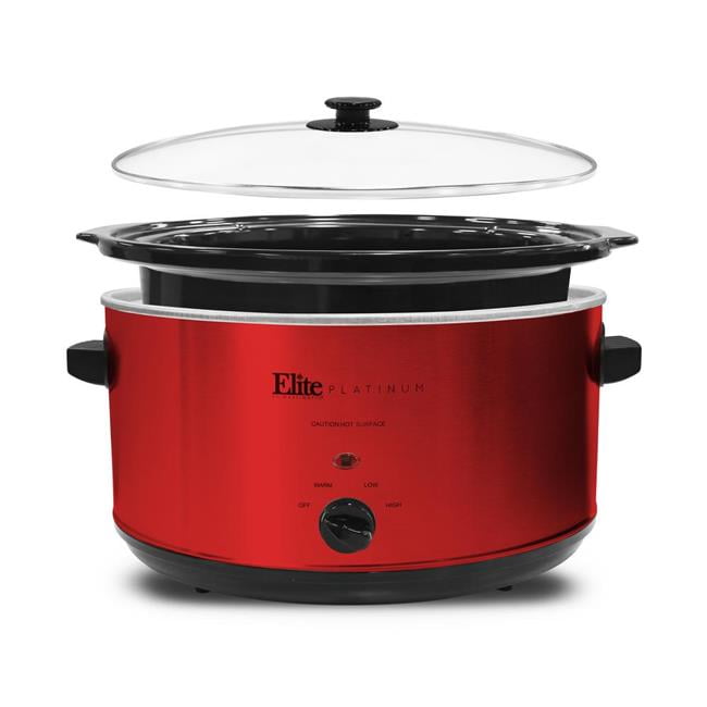 Elite Gourmet 8.5Qt. Stainless Steel Slow Cooker