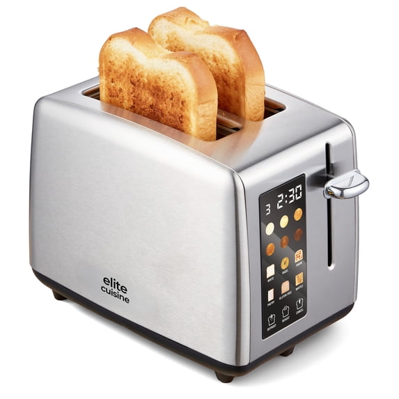 Elite Gourmet ECTL2530 2-Slice Toaster, Touch Screen