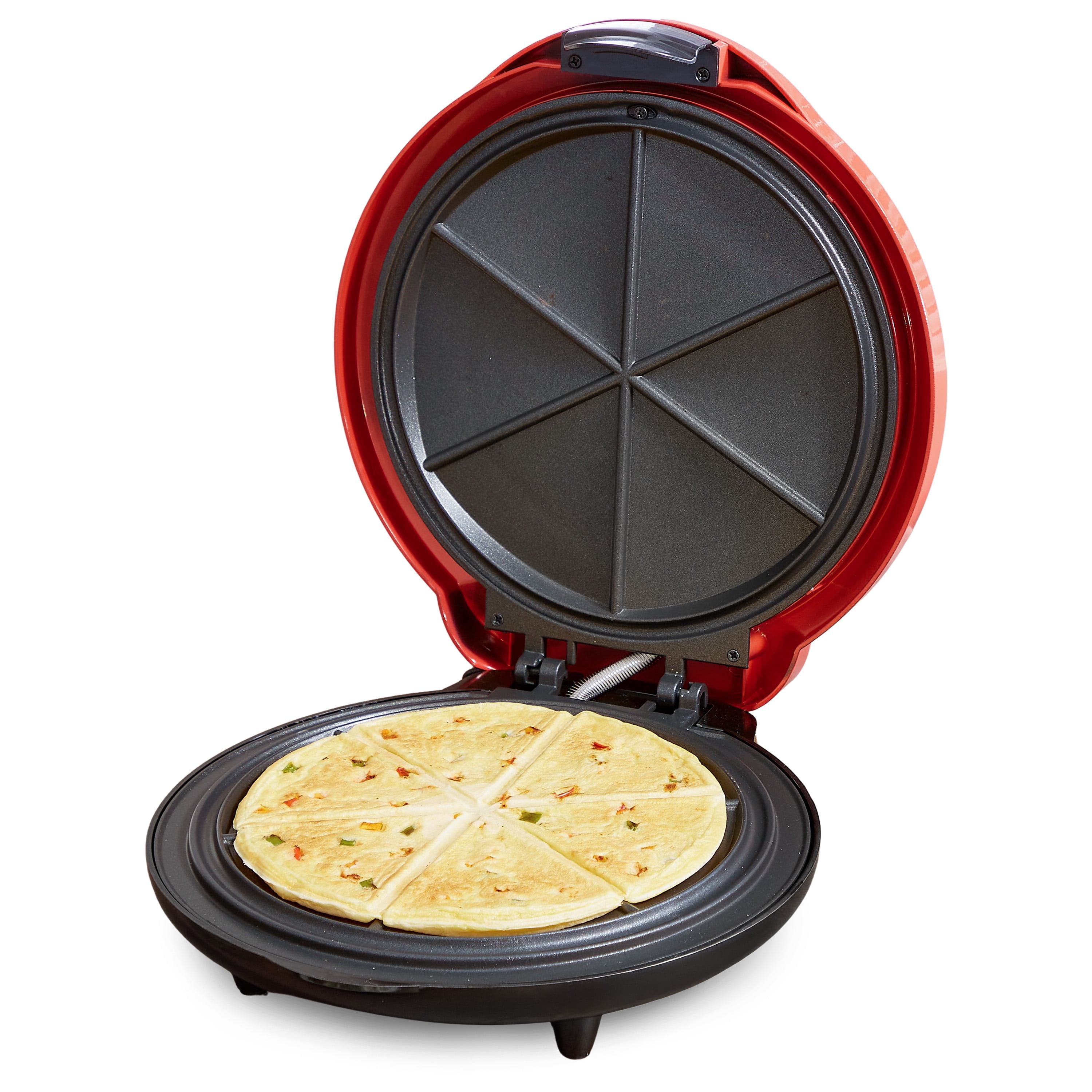 Elite Gourmet EQDL2500  Red 11" Cheesy Quesadilla Maker