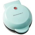 thumbnail image 1 of Elite Gourmet EWM013M# Electric Nonstick Mini Waffle Maker with 5-inch cooking surface, Belgian Waffles, Compact Design, Hash Browns, Keto, Snacks, Sandwich, Eggs, Easy to Clean, Blue, 1 of 7