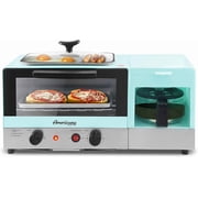 Elite Gourmet New Collection 3-in-1 Multifunctional Breakfast Center, Toaster Ovens.