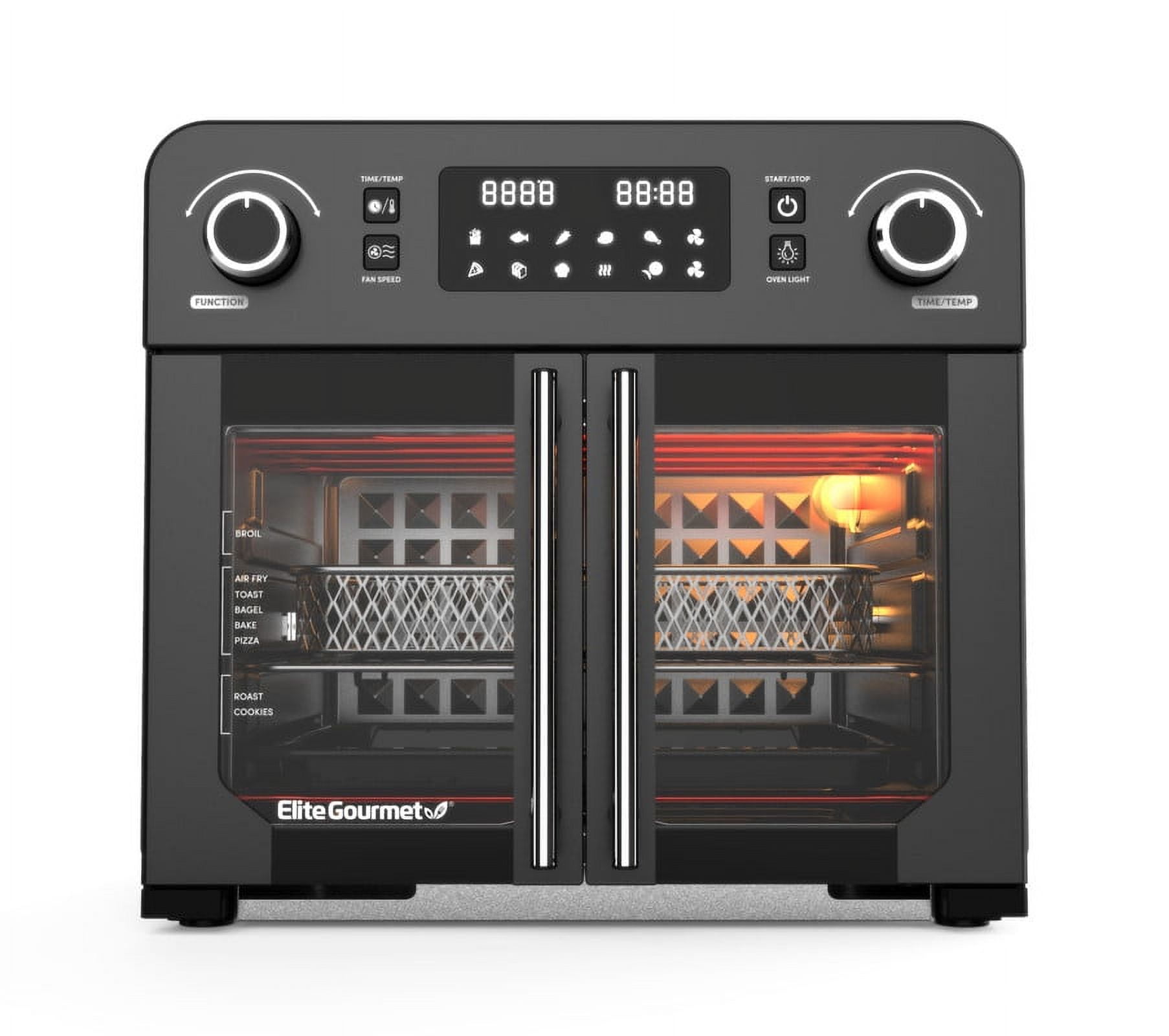 Kitchen Elite AFO23236SS 25qt French Door Air Fryer Oven / BrandsMart USA
