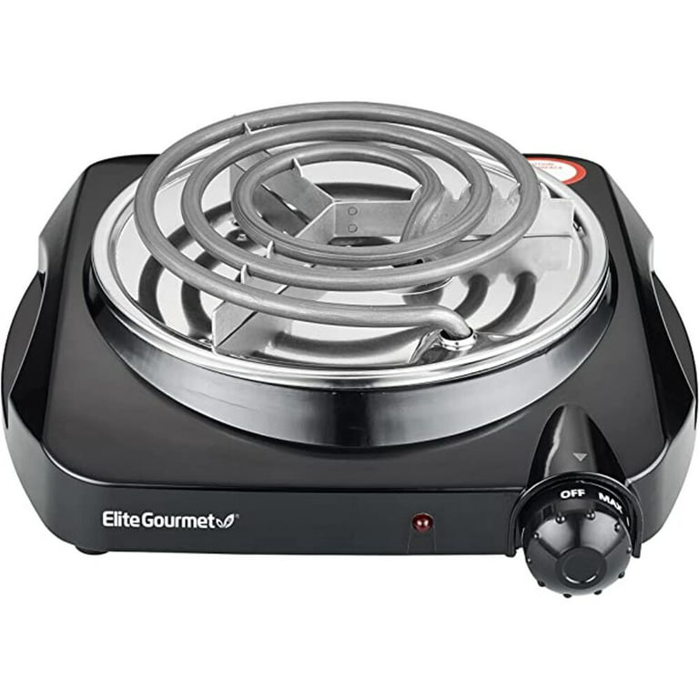 Electric Single Burner Portable Coil Heating Hot Plate Stove Countertop RV  Hotplate with Non, 1 unit - Fry's Food Stores