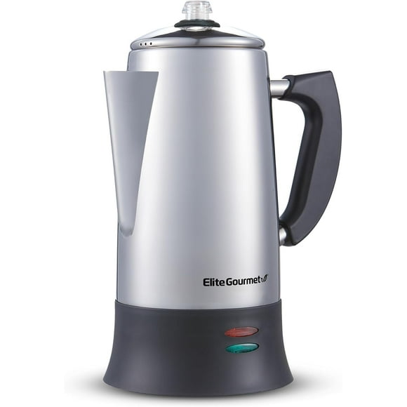 Elite Gourmet Stainless Steel 12-Cup Coffee Percolators