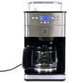 Elite Grind and Brew Coffee Maker with Burr Grinder, 12 Cup
