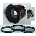 thumbnail image 1 of Elite HD Fisheye Lens and 3-Pc Filter Set For Canon EOS R10 R50 R100 (49mm Compatible), 1 of 6